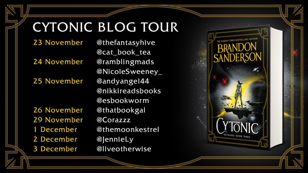 Cytonic blog tour poster