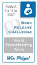 world breastfeeding week book release challenge