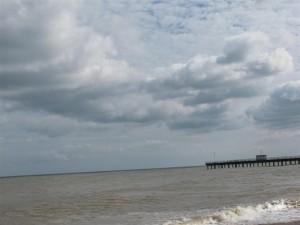pier and sky