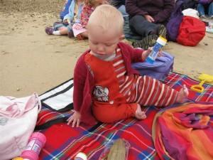 gratuitous baby picture