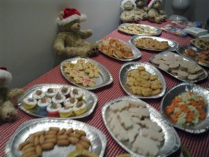 bear shaped food