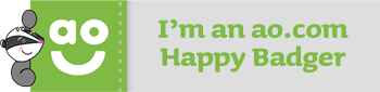 happy badge