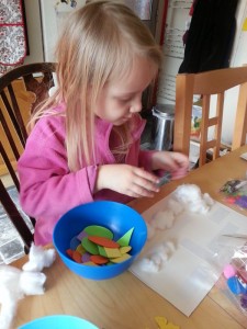 concentrating hard