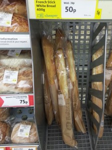 french sticks at 50p