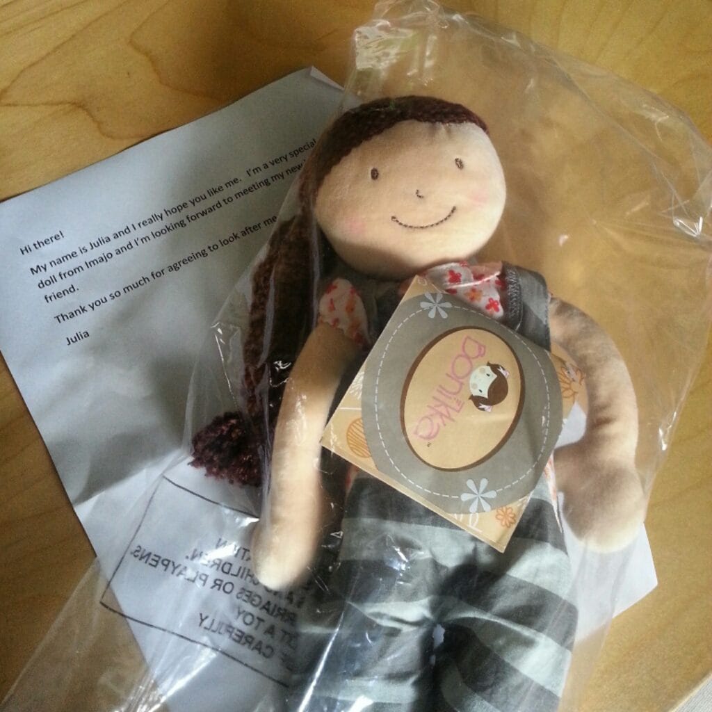 Meet Julia, the Bonikka doll.