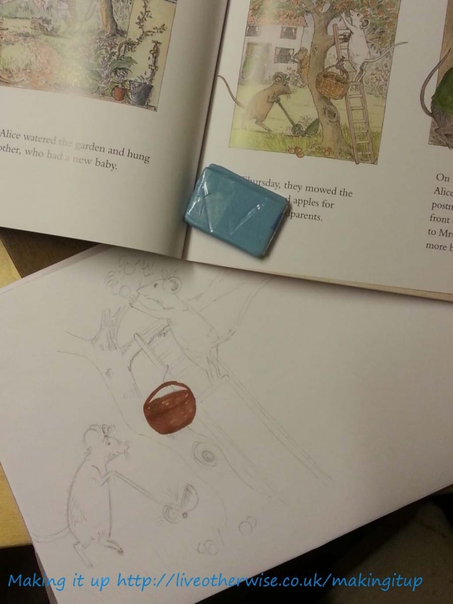 Angelina Ballerina – breaking the fourth wall in picture books