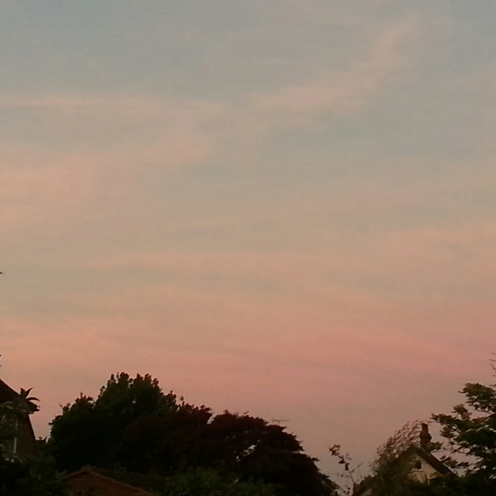 sunrise - red skies image