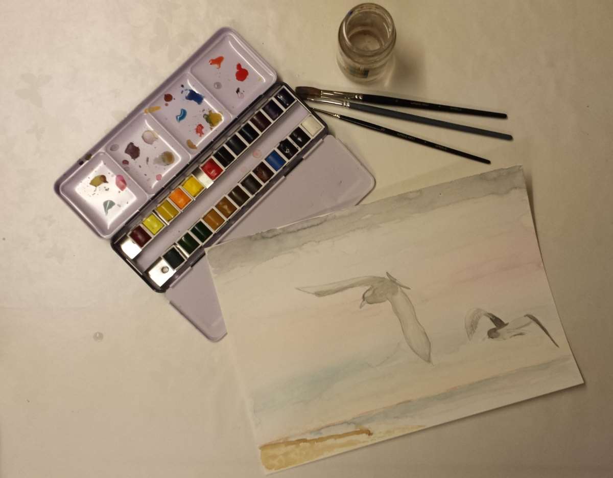 BeInspired – my watercolour challenge with Cass Art.